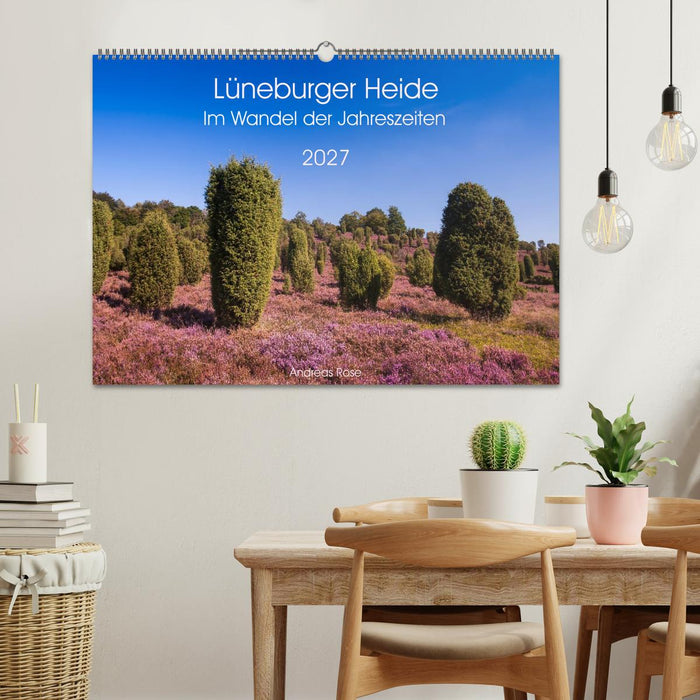 Lüneburger Heide – Im Wandel der Jahreszeiten (CALVENDO Wandkalender 2027)