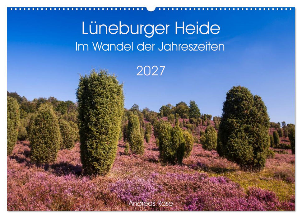 Lüneburger Heide – Im Wandel der Jahreszeiten (CALVENDO Wandkalender 2027)