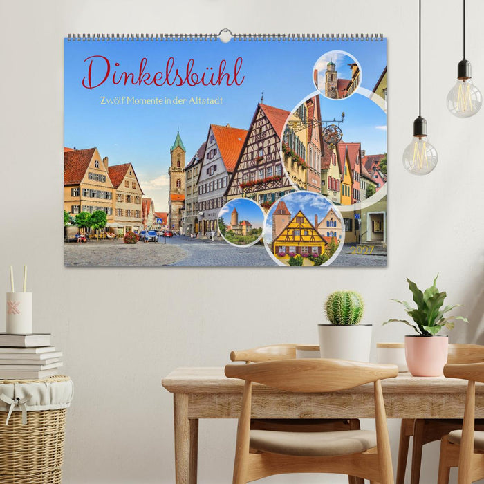 Dinkelsbühl - Zwölf Momente in der Altstadt (CALVENDO Wandkalender 2027)