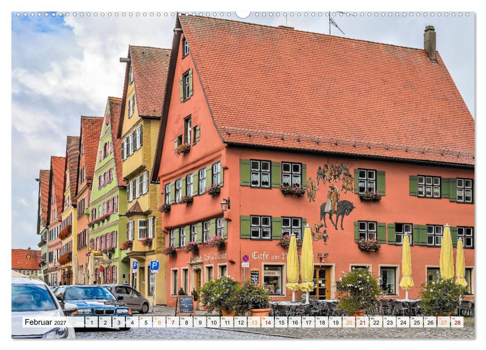 Dinkelsbühl - Zwölf Momente in der Altstadt (CALVENDO Premium Wandkalender 2027)