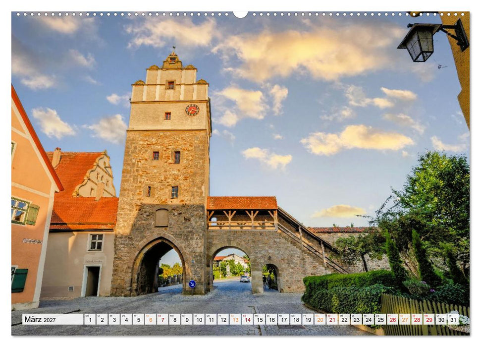Dinkelsbühl - Zwölf Momente in der Altstadt (CALVENDO Premium Wandkalender 2027)