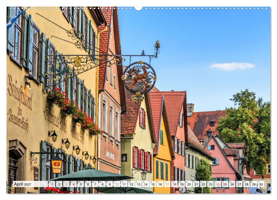 Dinkelsbühl - Zwölf Momente in der Altstadt (CALVENDO Premium Wandkalender 2027)