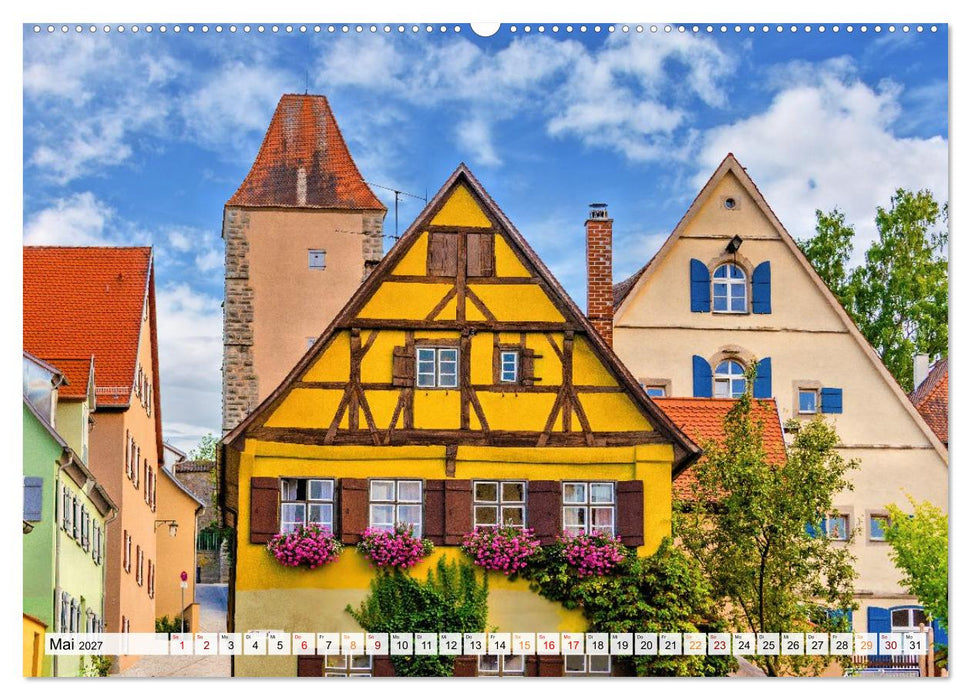 Dinkelsbühl - Zwölf Momente in der Altstadt (CALVENDO Premium Wandkalender 2027)