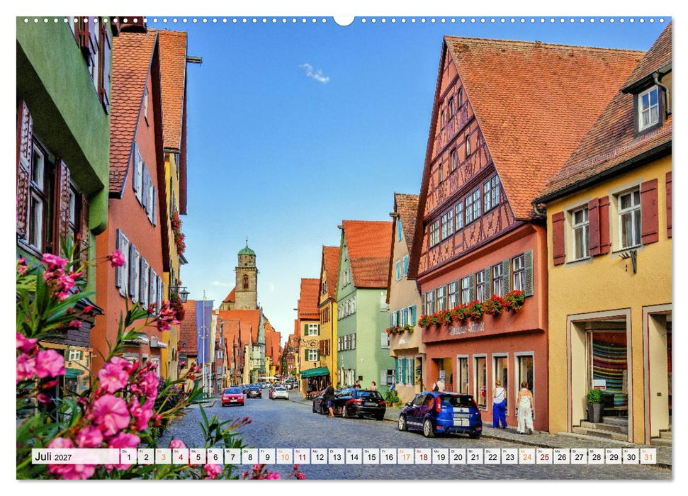 Dinkelsbühl - Zwölf Momente in der Altstadt (CALVENDO Premium Wandkalender 2027)