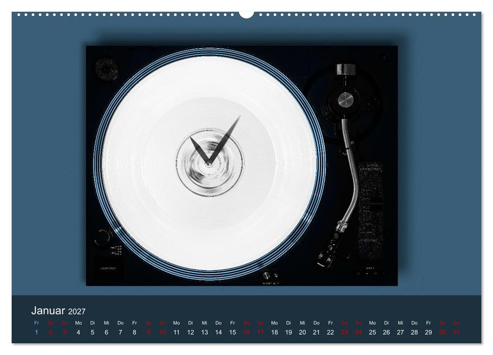 Vinyl im Fokus (CALVENDO Wandkalender 2027)