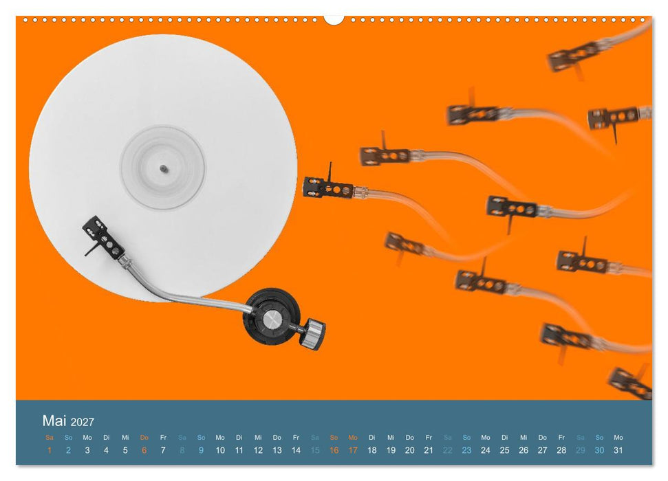 Vinyl im Fokus (CALVENDO Wandkalender 2027)