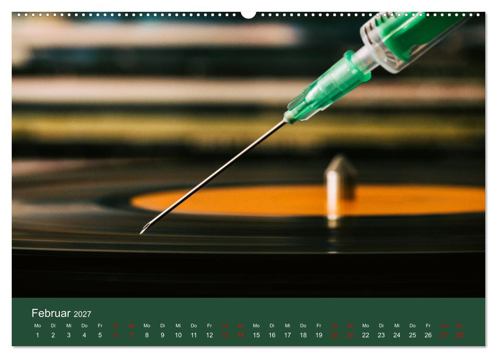 Vinyl im Fokus (CALVENDO Premium Wandkalender 2027)