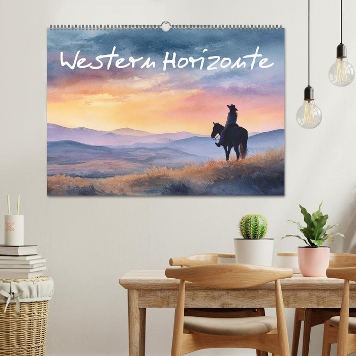 Western Horizonte (CALVENDO Wandkalender 2027)