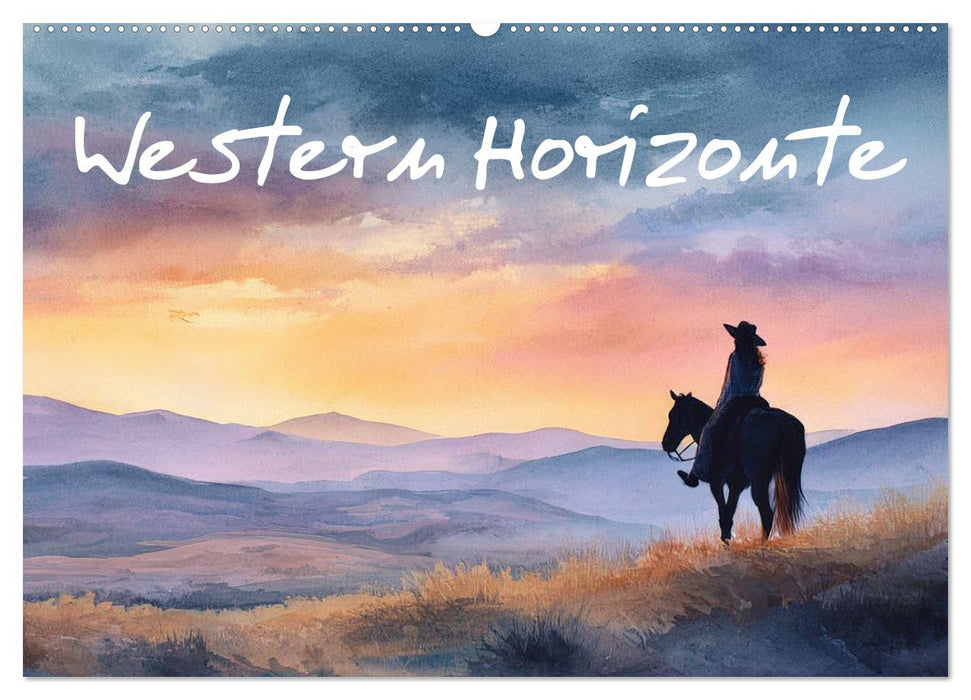Western Horizonte (CALVENDO Wandkalender 2027)