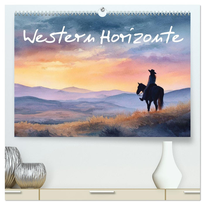 Western Horizonte (CALVENDO Premium Wandkalender 2027)