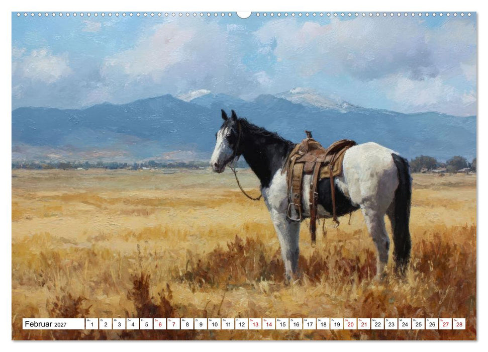 Western Horizonte (CALVENDO Premium Wandkalender 2027)