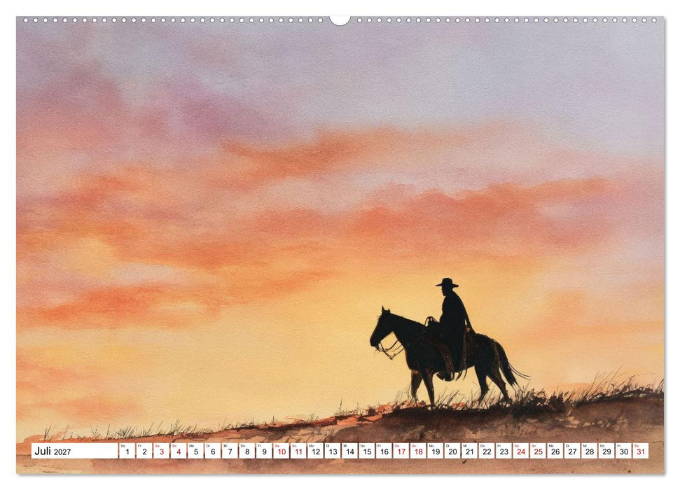 Western Horizonte (CALVENDO Premium Wandkalender 2027)