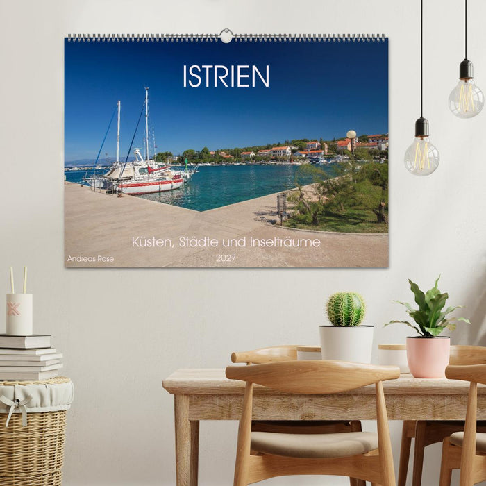 Istrien – Küsten, Städte und Inselträume (CALVENDO Wandkalender 2027)