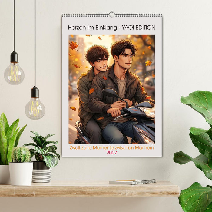 Herzen im Einklang - YAOI EDITION (CALVENDO Wandkalender 2027)