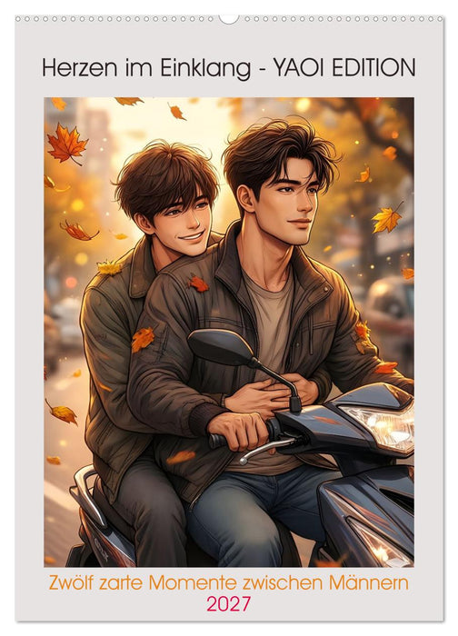Herzen im Einklang - YAOI EDITION (CALVENDO Wandkalender 2027)