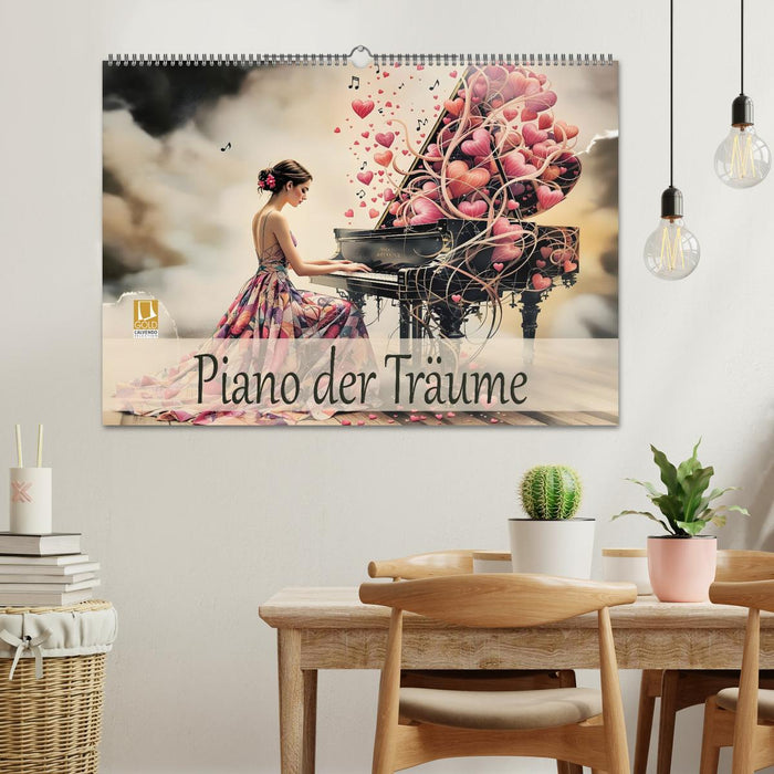 Piano der Träume (CALVENDO Wandkalender 2027)