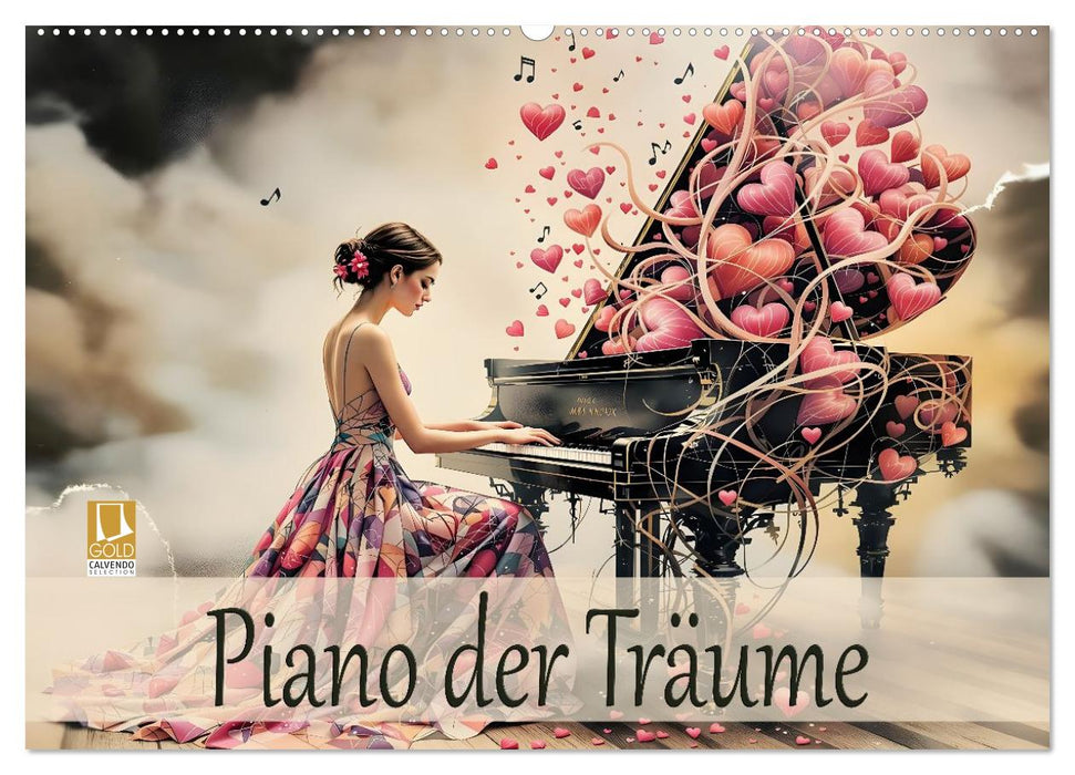 Piano der Träume (CALVENDO Wandkalender 2027)