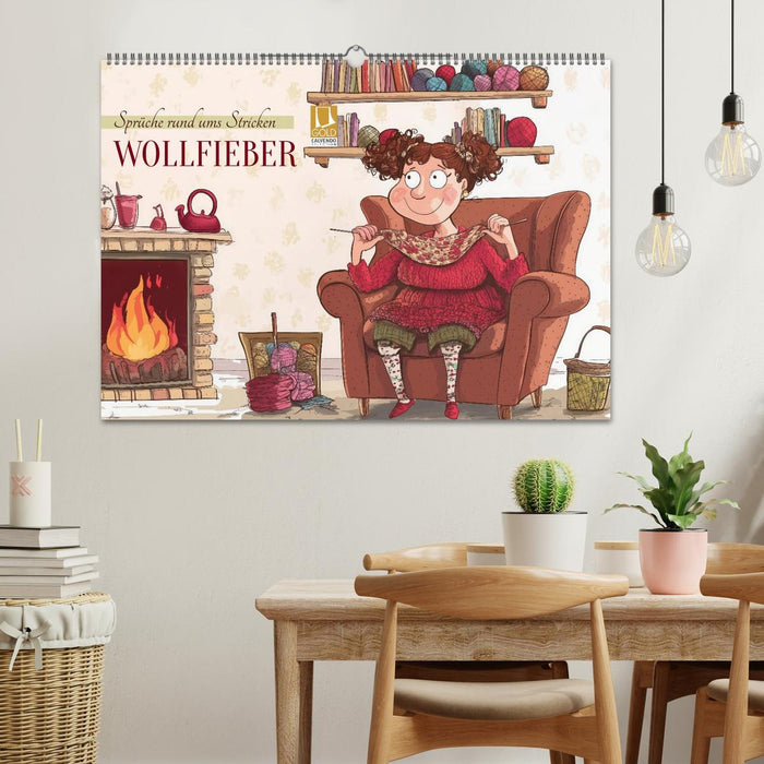 Wollfieber (CALVENDO Wandkalender 2027)