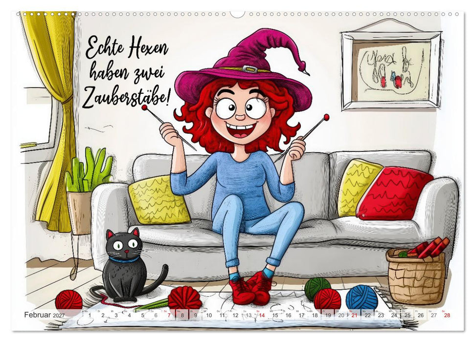 Wollfieber (CALVENDO Wandkalender 2027)