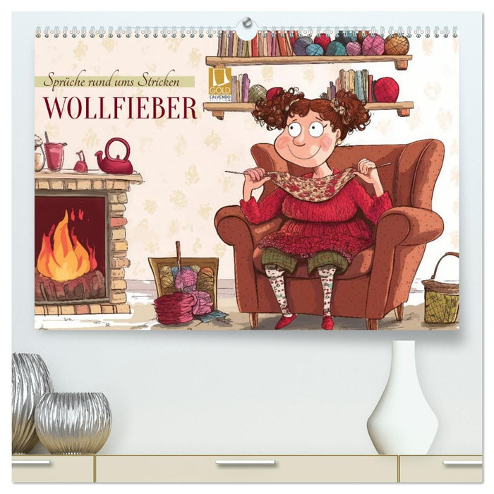 Wollfieber (CALVENDO Premium Wandkalender 2027)