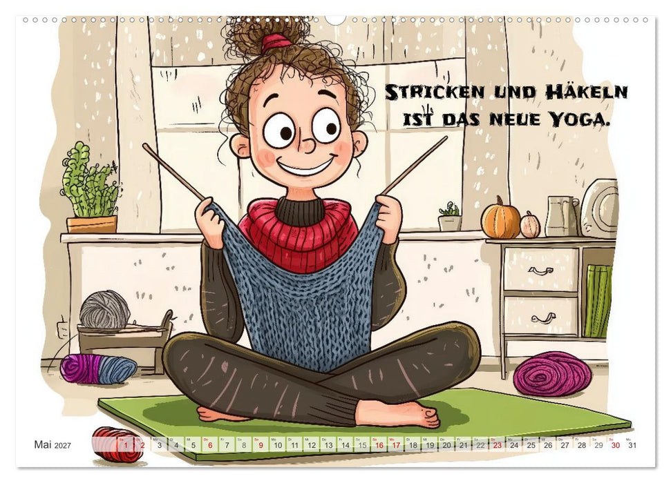 Wollfieber (CALVENDO Premium Wandkalender 2027)