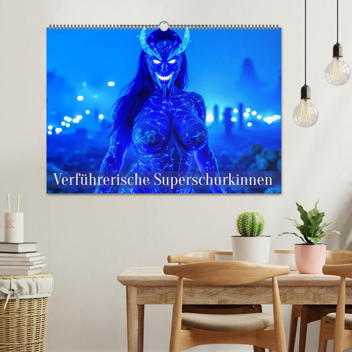 Verführerische Superschurkinnen (CALVENDO Wandkalender 2027)