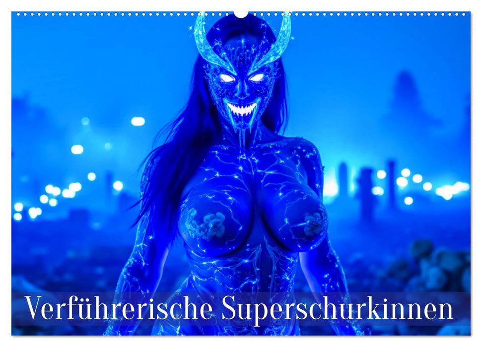 Verführerische Superschurkinnen (CALVENDO Wandkalender 2027)