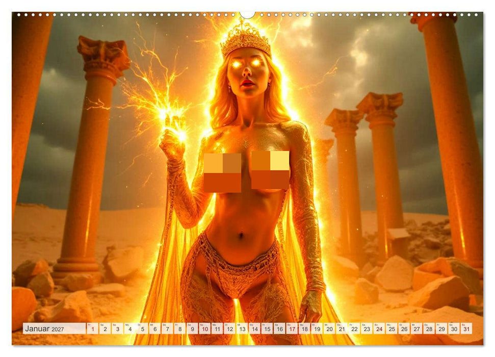 Verführerische Superschurkinnen (CALVENDO Wandkalender 2027)