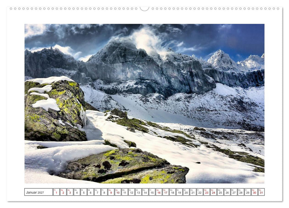 Schweizer Bergmomente (CALVENDO Premium Wandkalender 2027)