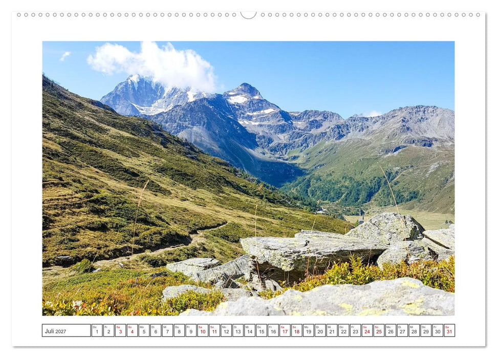 Schweizer Bergmomente (CALVENDO Premium Wandkalender 2027)