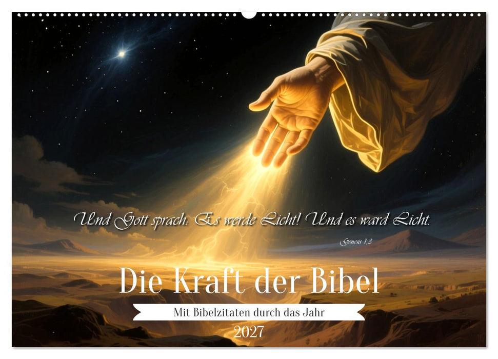 Die Kraft der Bibel (CALVENDO Wandkalender 2027)