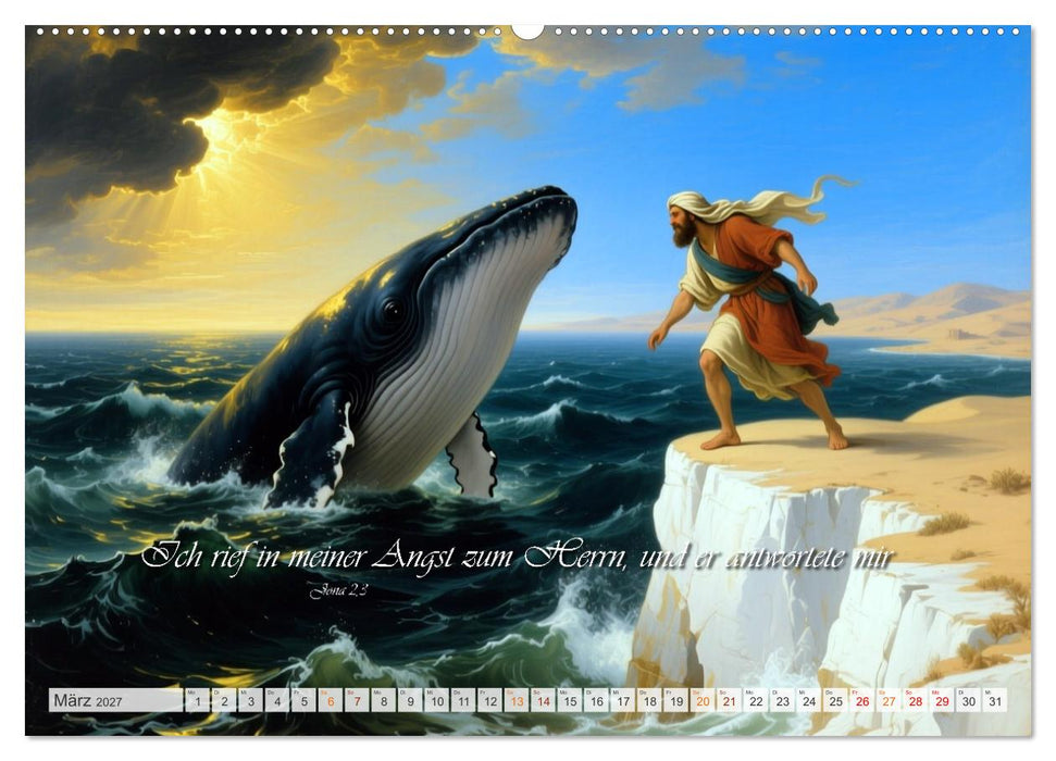 Die Kraft der Bibel (CALVENDO Wandkalender 2027)
