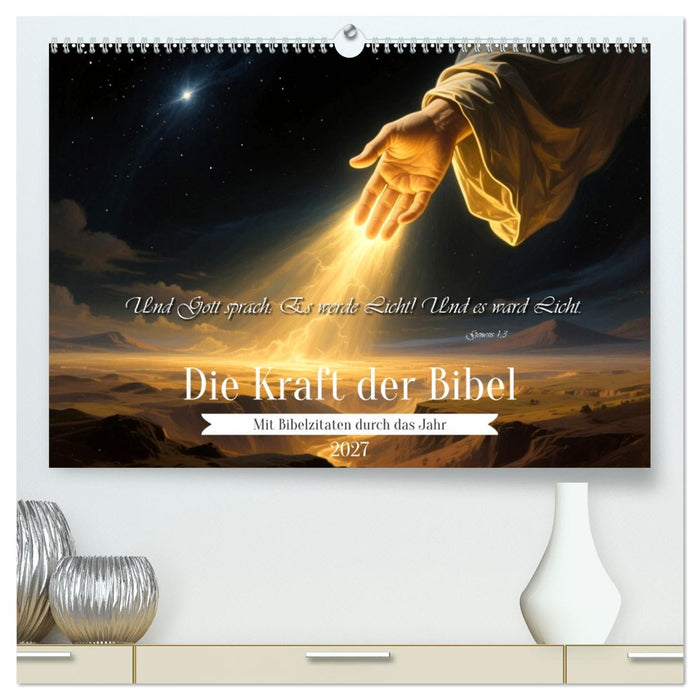 Die Kraft der Bibel (CALVENDO Premium Wandkalender 2027)