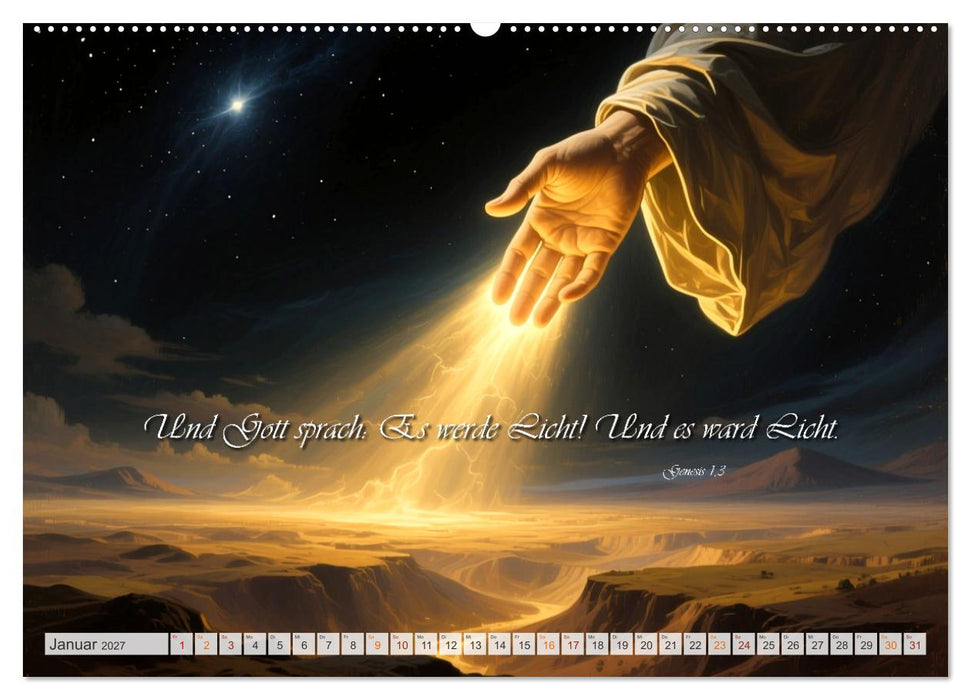 Die Kraft der Bibel (CALVENDO Premium Wandkalender 2027)