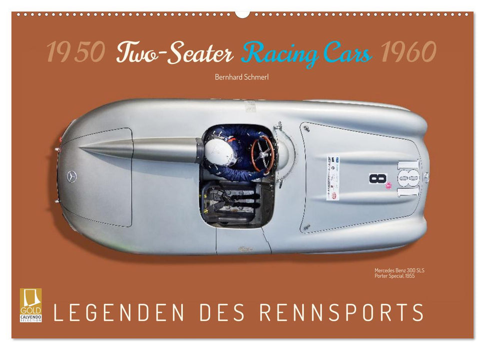 Two-Seater Racing Cars 1950-1960 (CALVENDO Wandkalender 2027)