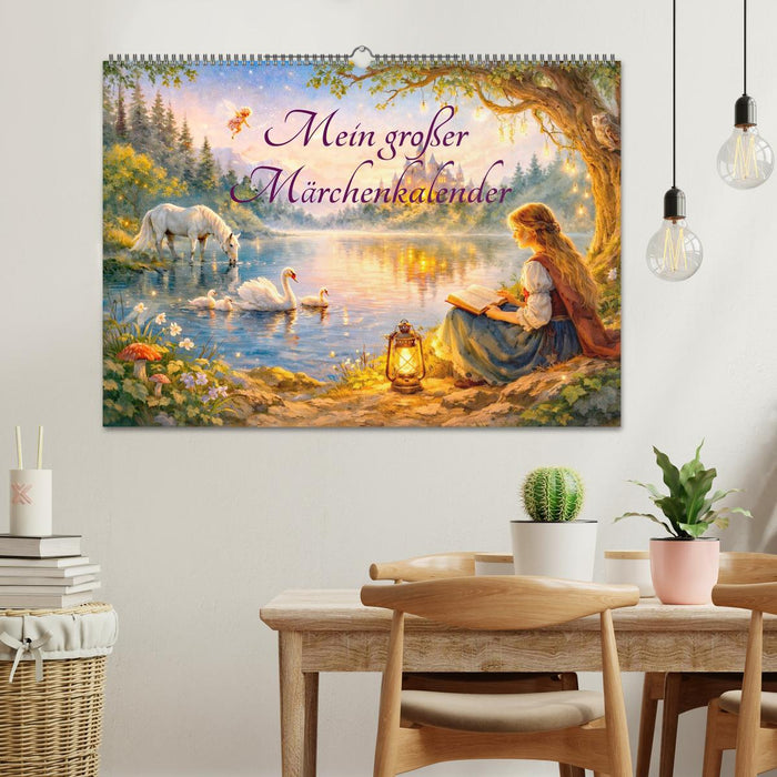 Mein großer Märchenkalender (CALVENDO Wandkalender 2027)