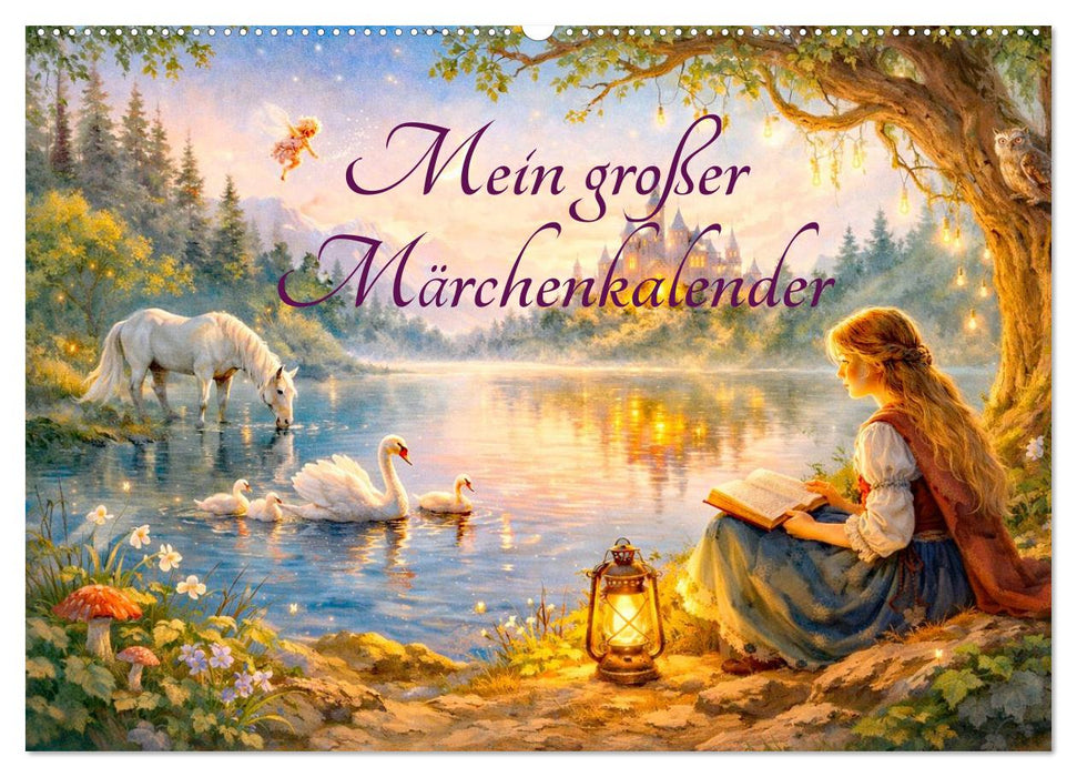 Mein großer Märchenkalender (CALVENDO Wandkalender 2027)