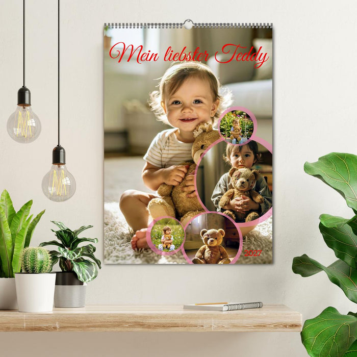 Mein liebster Teddy (CALVENDO Wandkalender 2027)