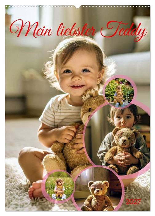 Mein liebster Teddy (CALVENDO Wandkalender 2027)