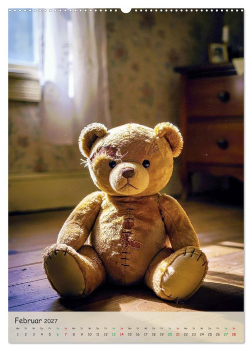 Mein liebster Teddy (CALVENDO Wandkalender 2027)