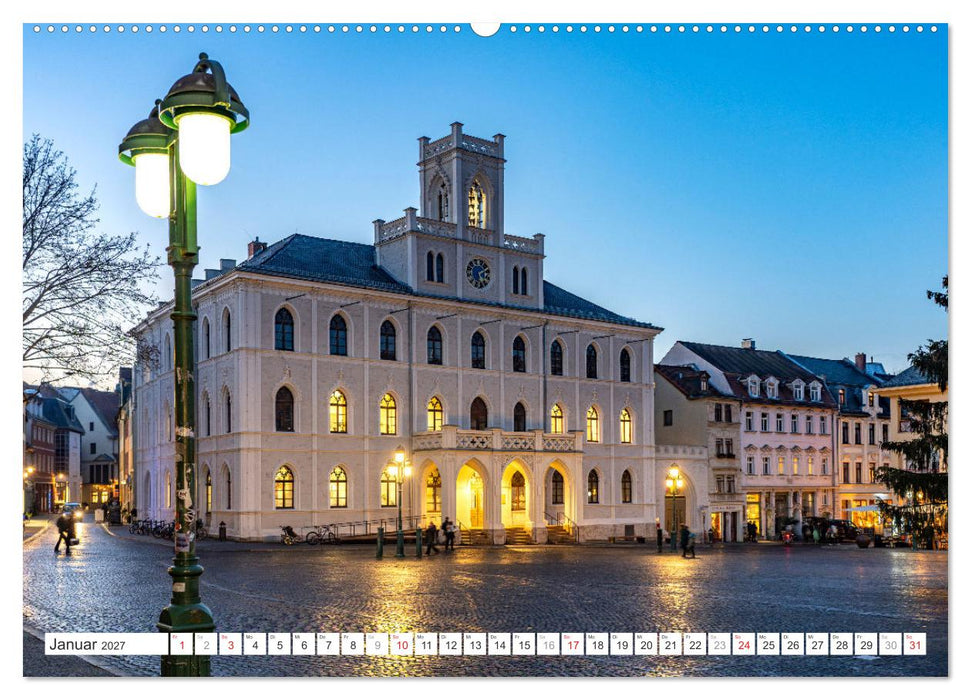 Thüringen - Weimar (CALVENDO Premium Wandkalender 2027)