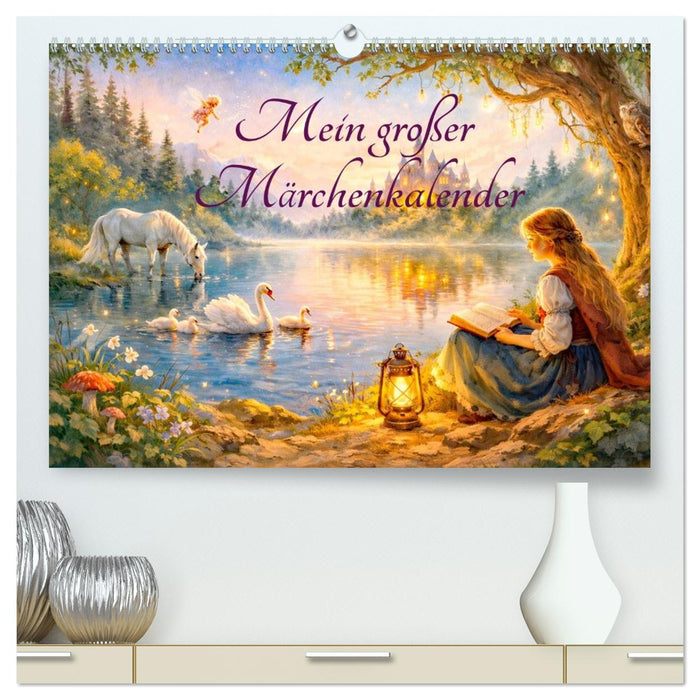 Mein großer Märchenkalender (CALVENDO Premium Wandkalender 2027)