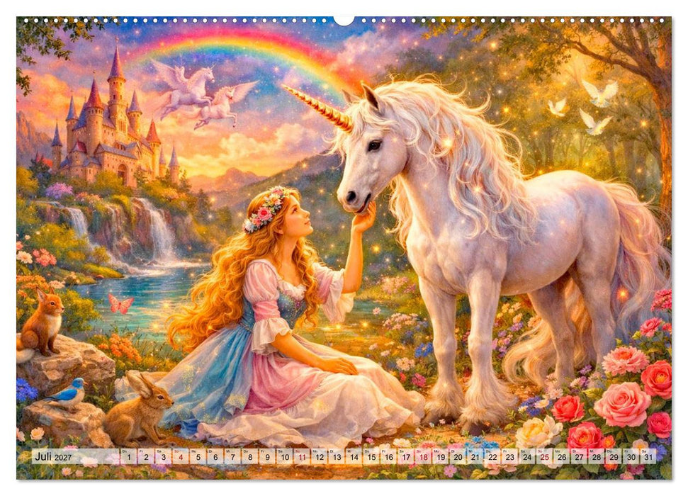 Mein großer Märchenkalender (CALVENDO Premium Wandkalender 2027)