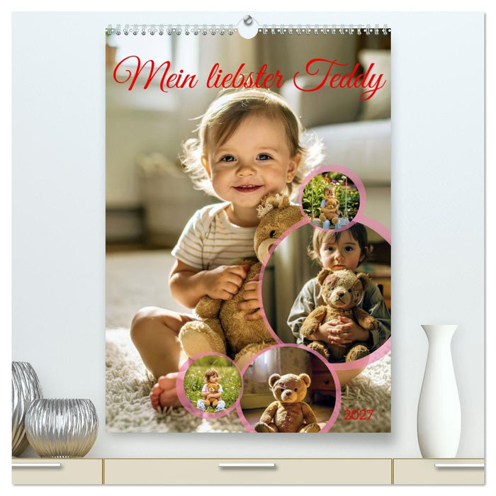 Mein liebster Teddy (CALVENDO Premium Wandkalender 2027)