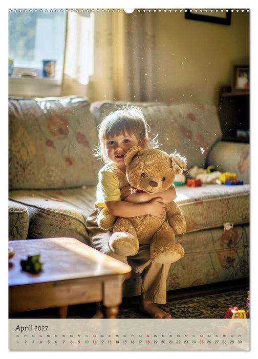 Mein liebster Teddy (CALVENDO Premium Wandkalender 2027)