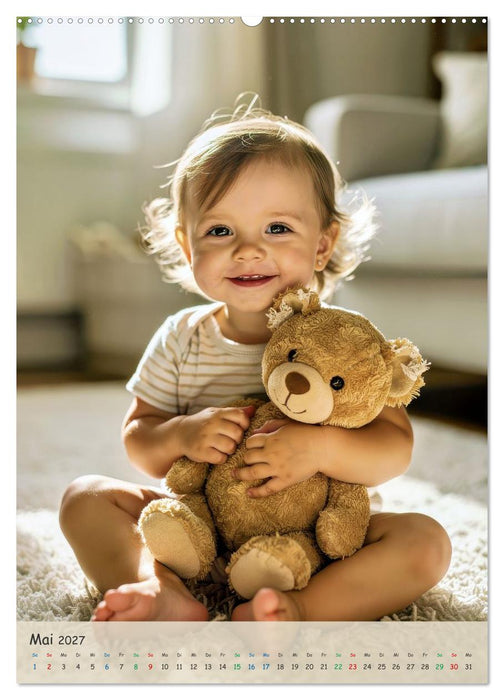 Mein liebster Teddy (CALVENDO Premium Wandkalender 2027)
