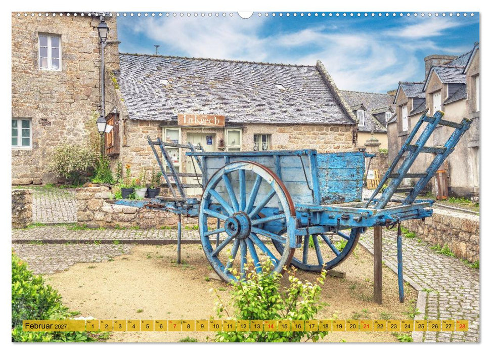 Bretagne, wild und schön (CALVENDO Wandkalender 2027)