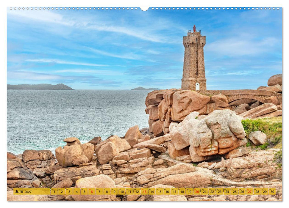 Bretagne, wild und schön (CALVENDO Wandkalender 2027)