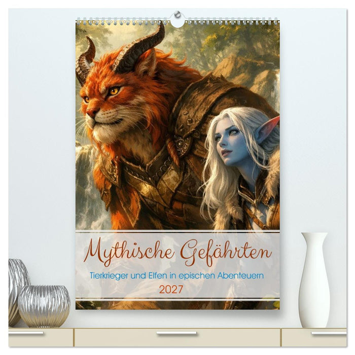 Mythische Gefährten (CALVENDO Premium Wandkalender 2027)