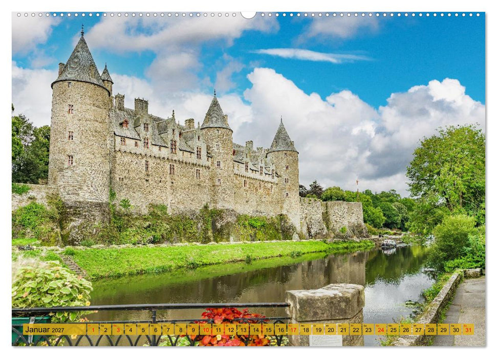 Bretagne, wild und schön (CALVENDO Premium Wandkalender 2027)